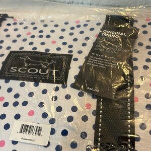 Scout - guys and dots tote bag